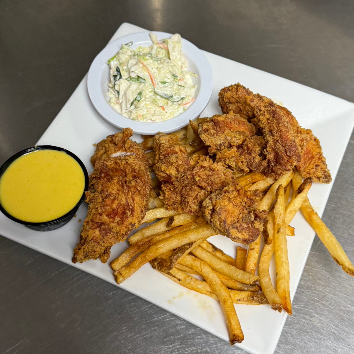 Hand breaded chicken tenders