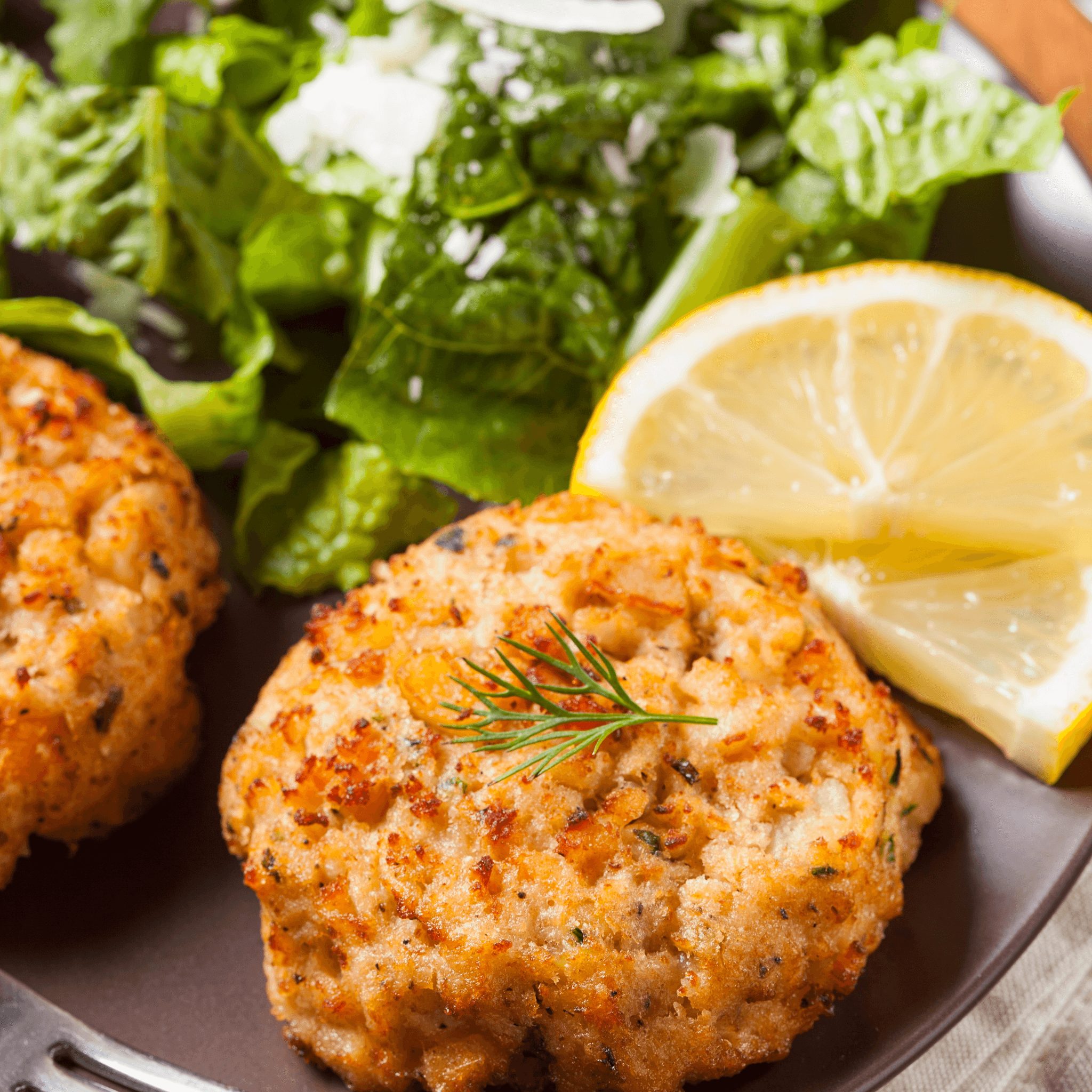 Chesapeake crab cake - Lunch.