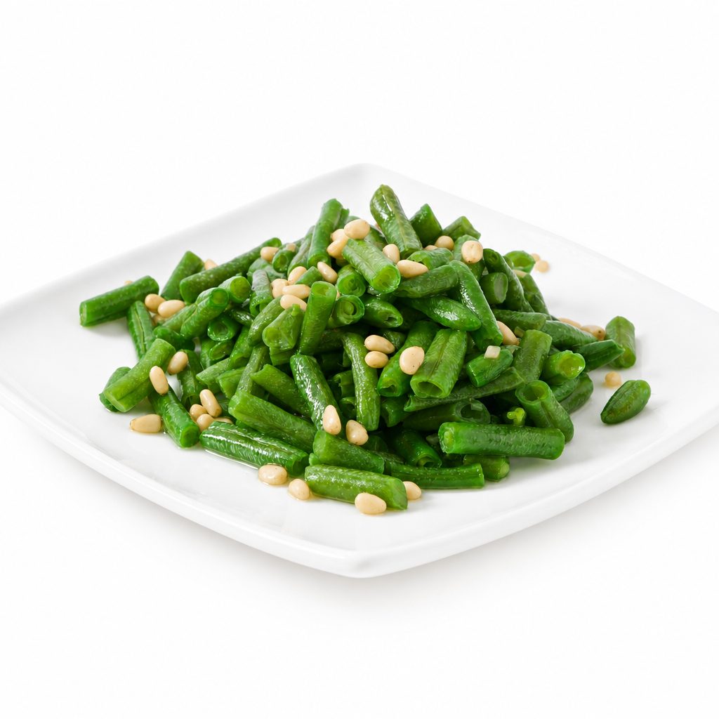 Fried green beans.
