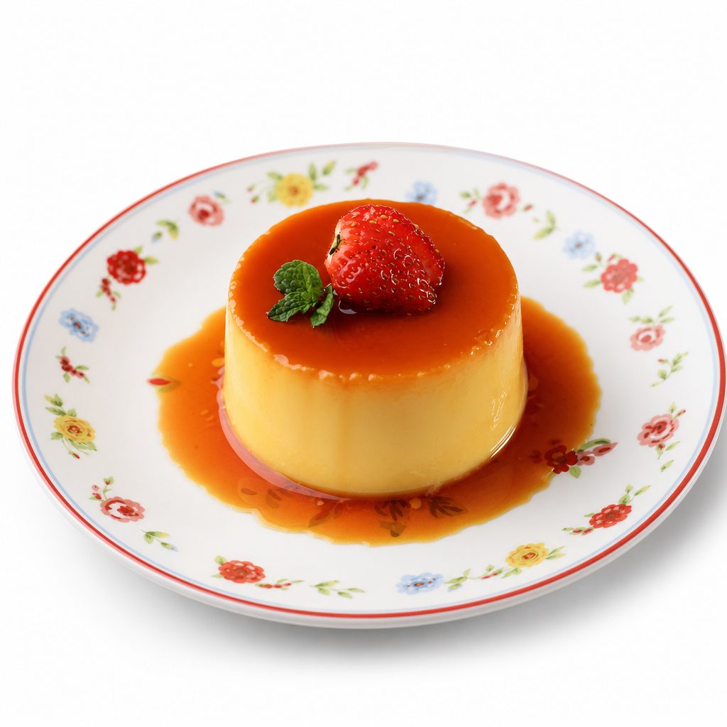 Vanilla bean crème brûlée..