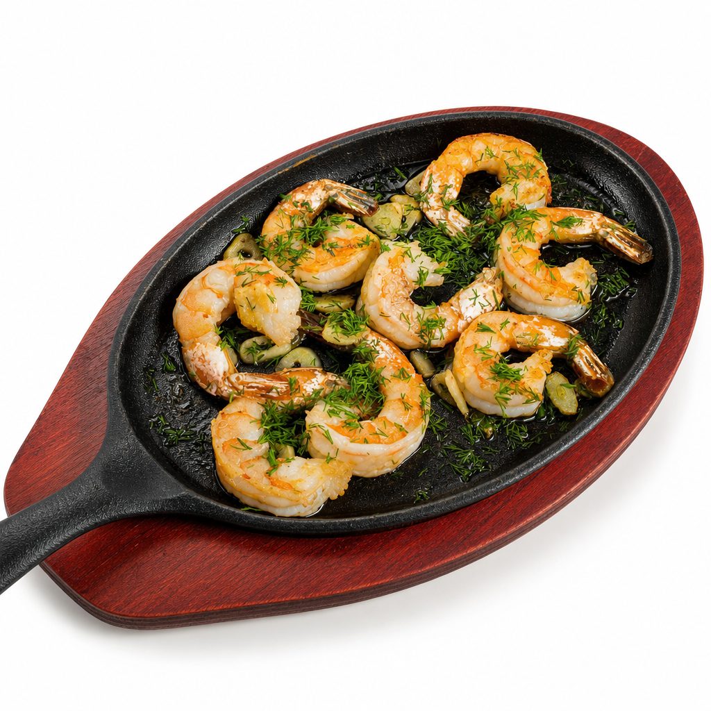 Peel and eat shrimp.