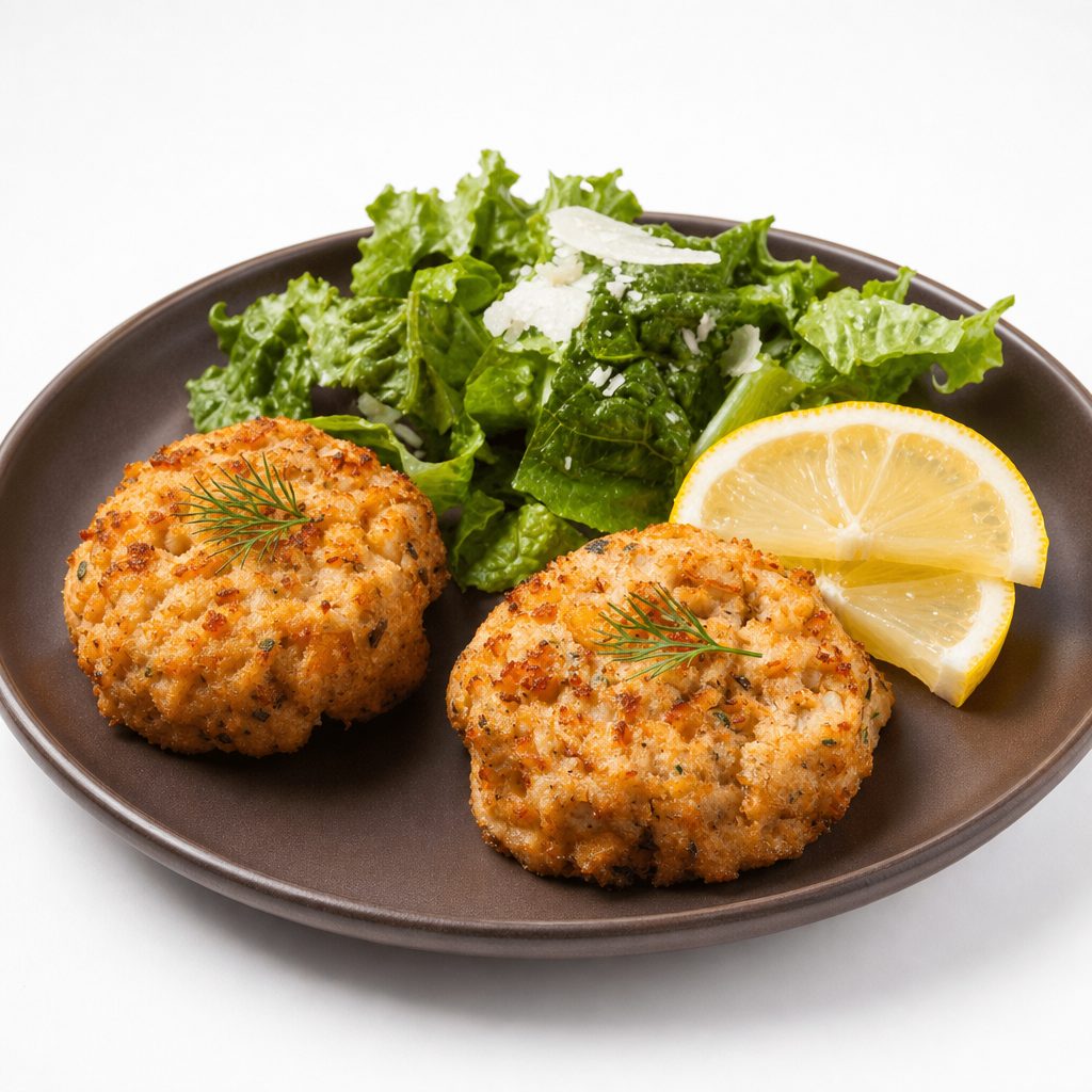 Chesapeake crab cake - dinner.