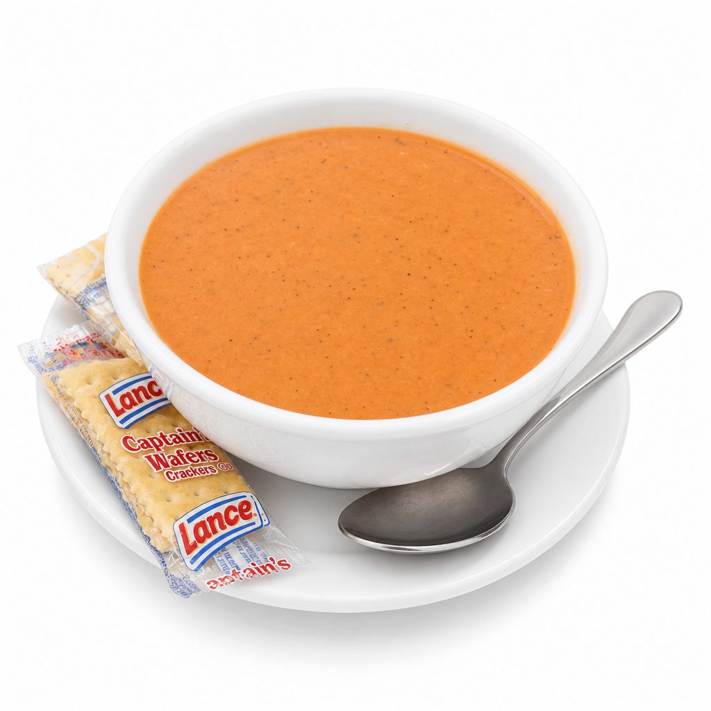 Tomato basil soup.