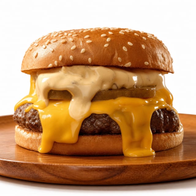 Kid cheeseburger.