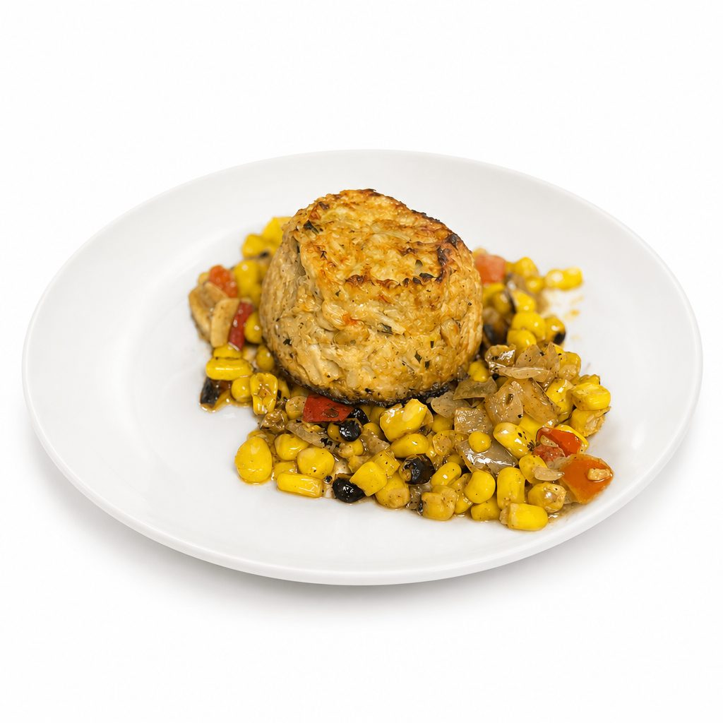 Crab Cake App.