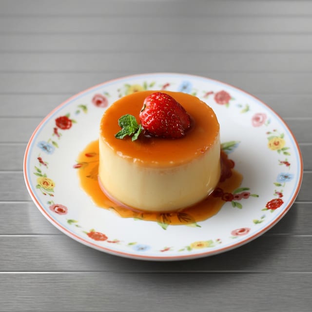 Vanilla bean crème brûlée..