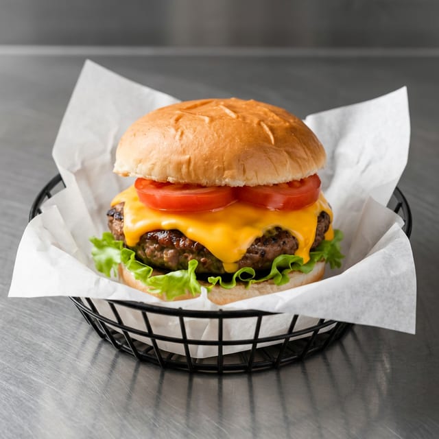 Cheddar burger.