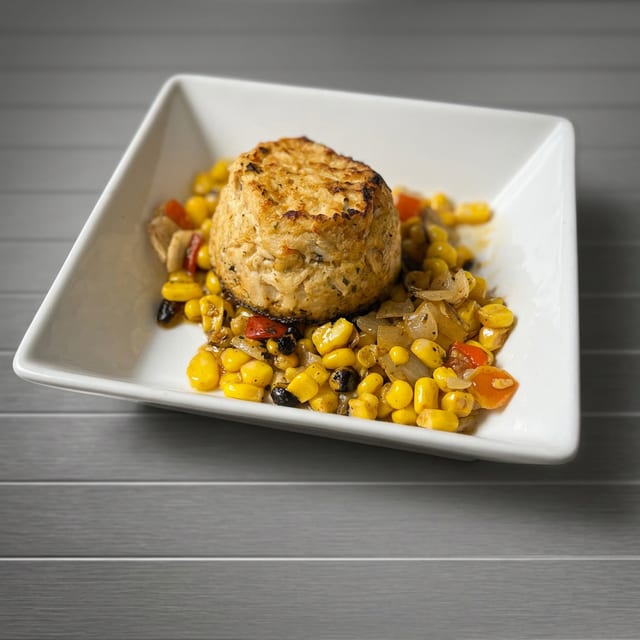 Crab Cake App.