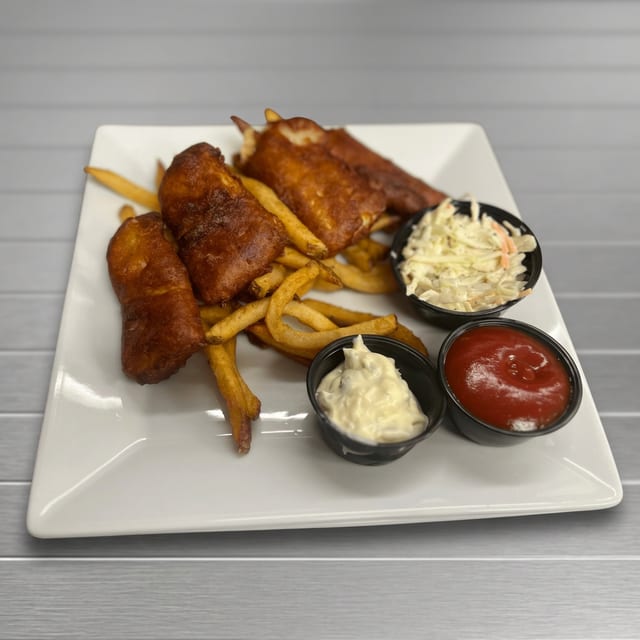 Fish and Chips.
